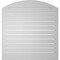 Ekena Millwork Arch Top Surface Mount PVC Gable Vent w/ 2"W x 2"P Brickmould Sill Frame, 36"W x 36"H GVPAR36X3603SN - alternate 3
